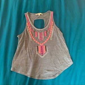 haley k cutout blouse